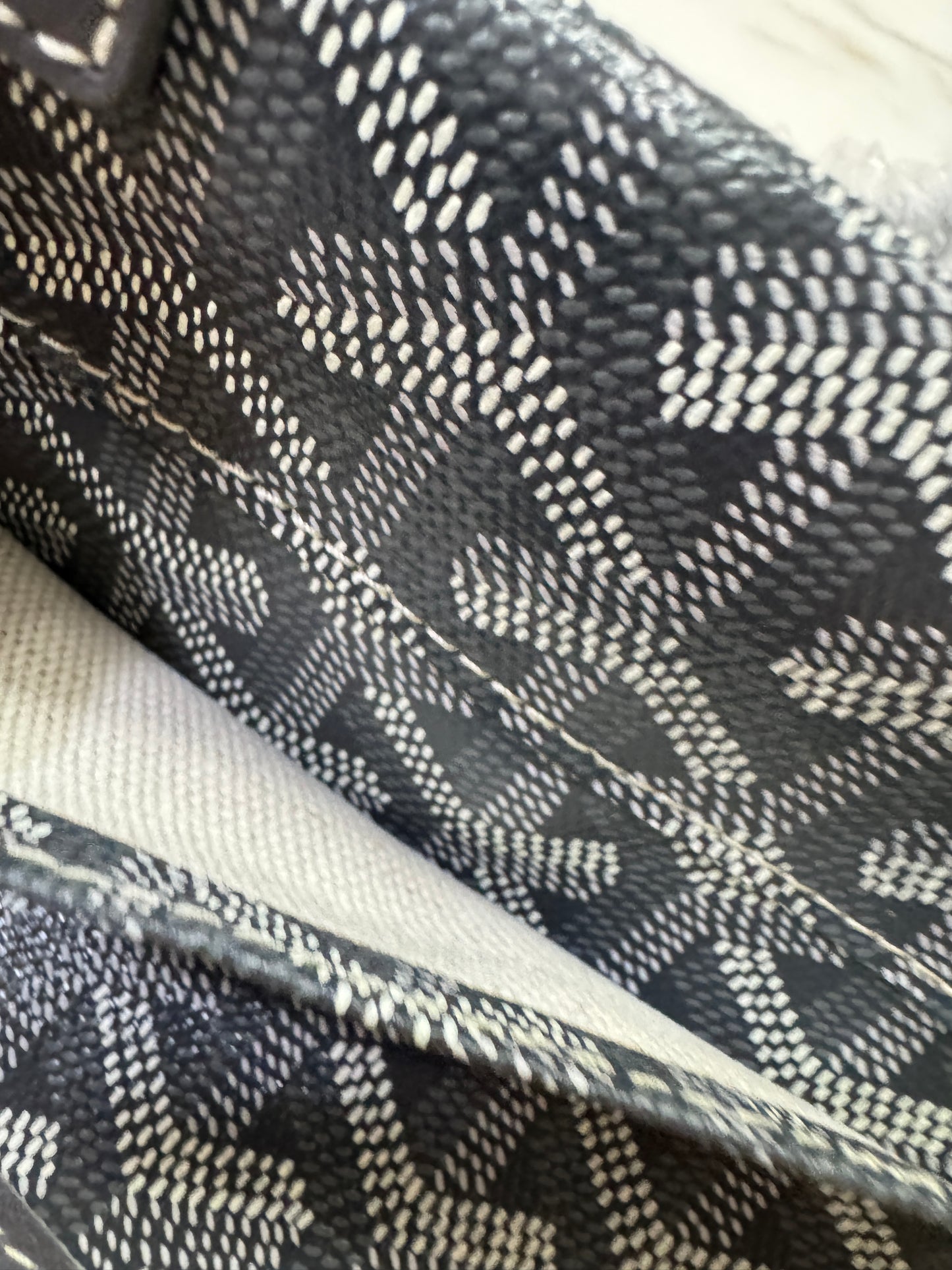 GOYARD Hobo 灰色 粉紅色小愛心版