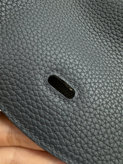 HERMES Lindy 30 石墨灰銀扣 TC 88 Graphite PHW