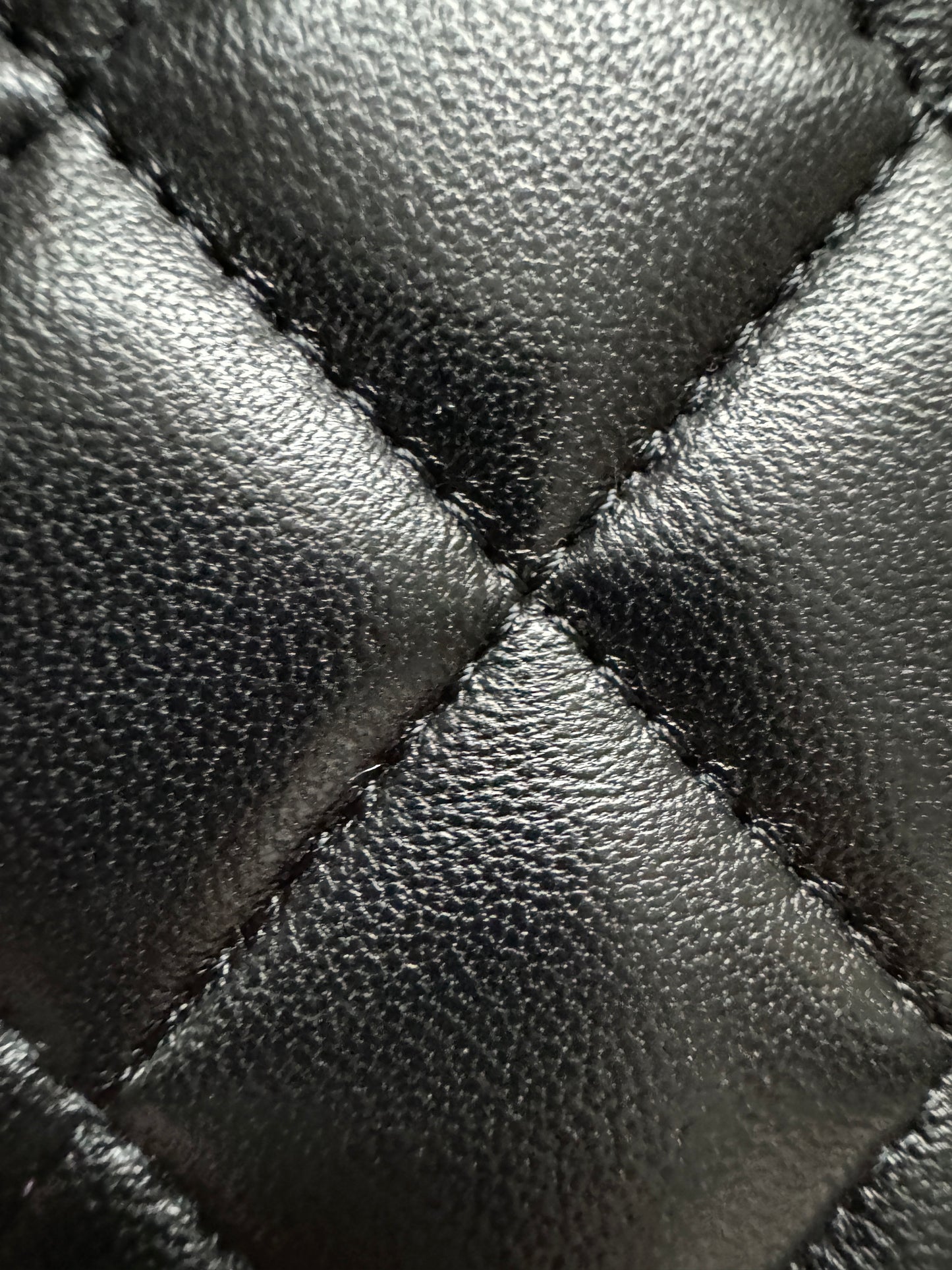 CHANEL CF20 羊皮 黑色淡金扣