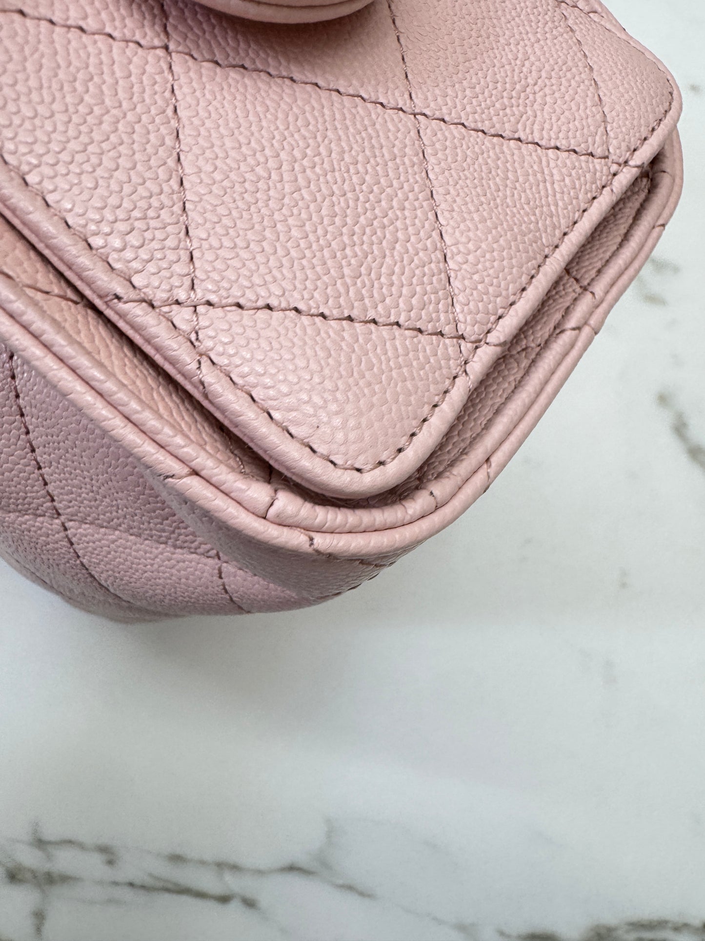 CHANEL Mini 25Bag 26P櫻花粉
