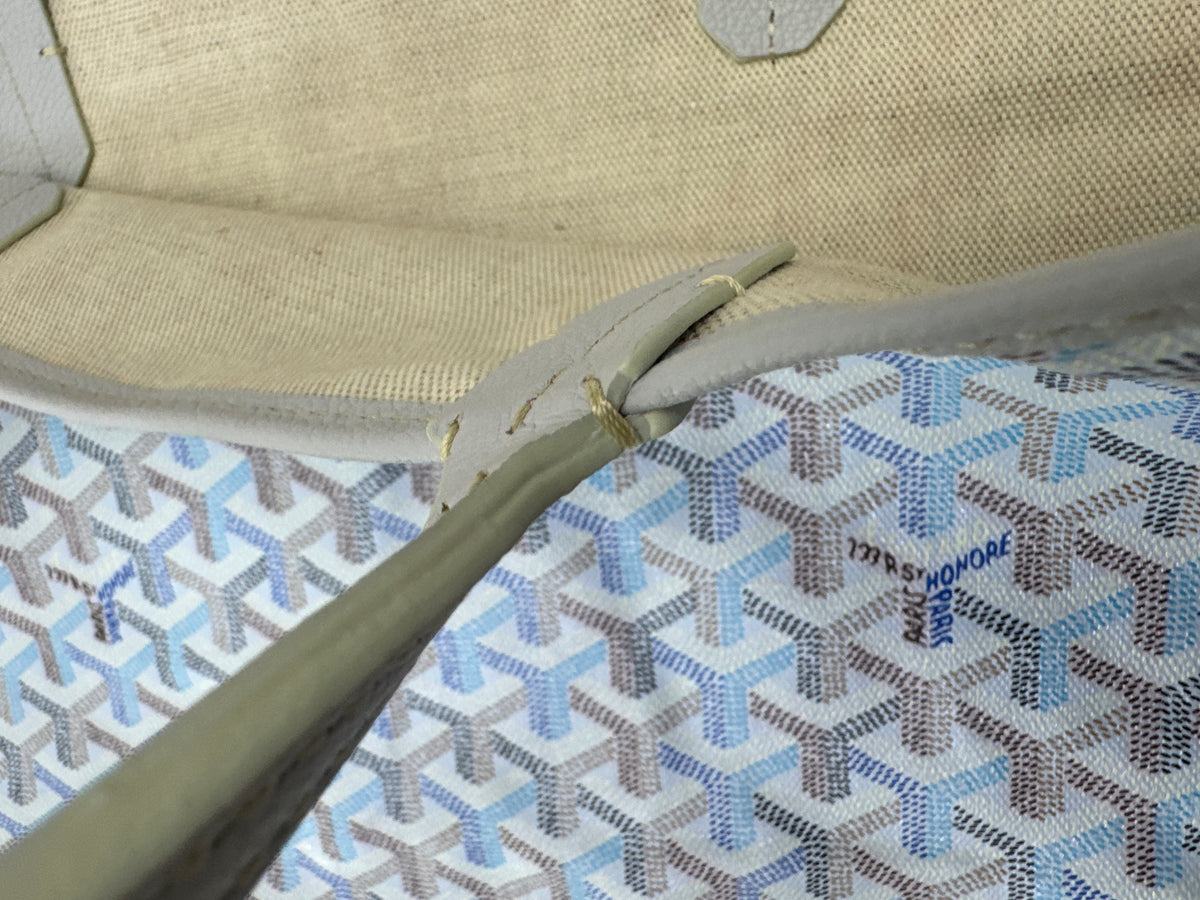 GOYARD St Louis Tote PM Polar Blue