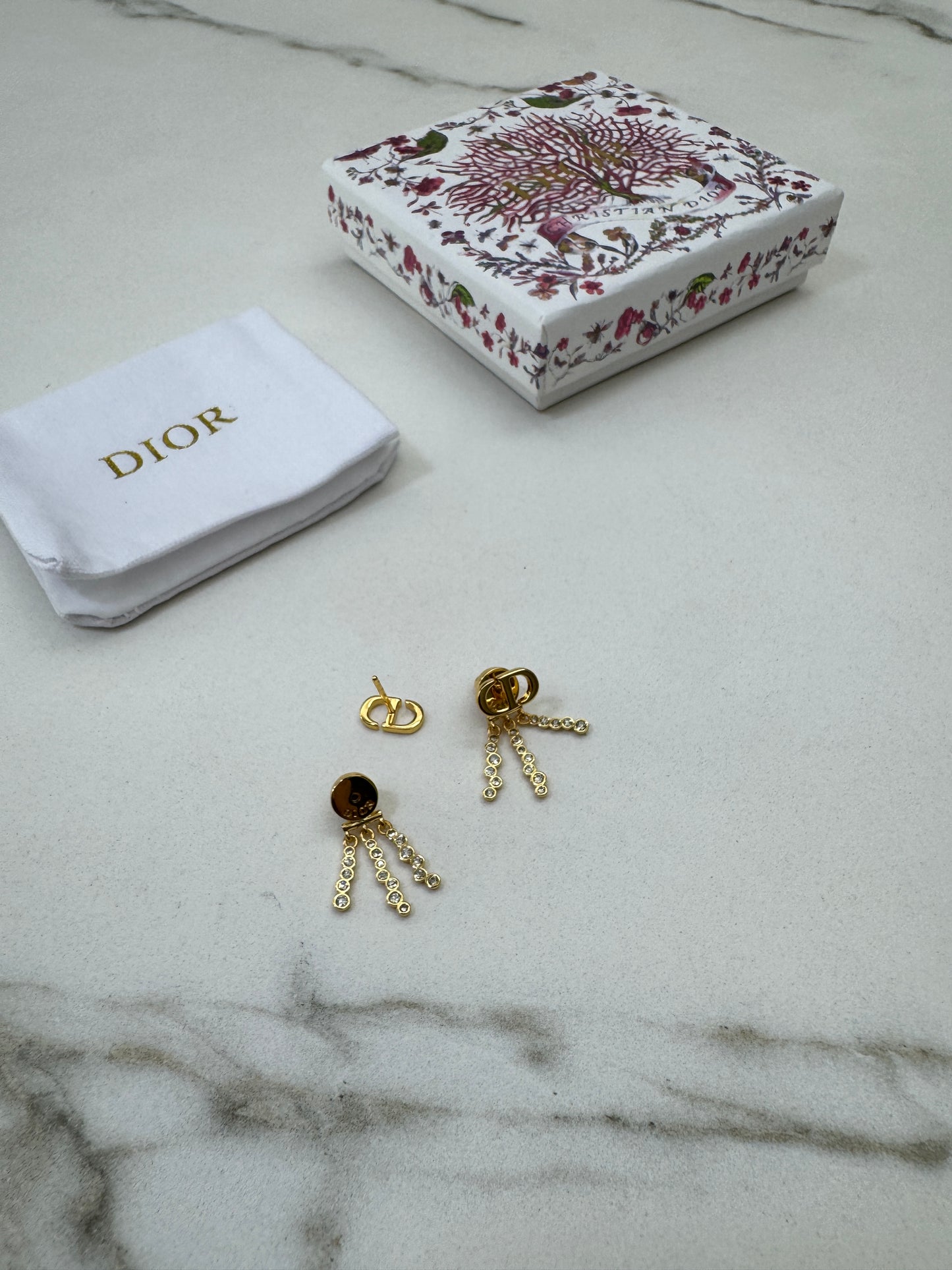 DIOR 流蘇耳環