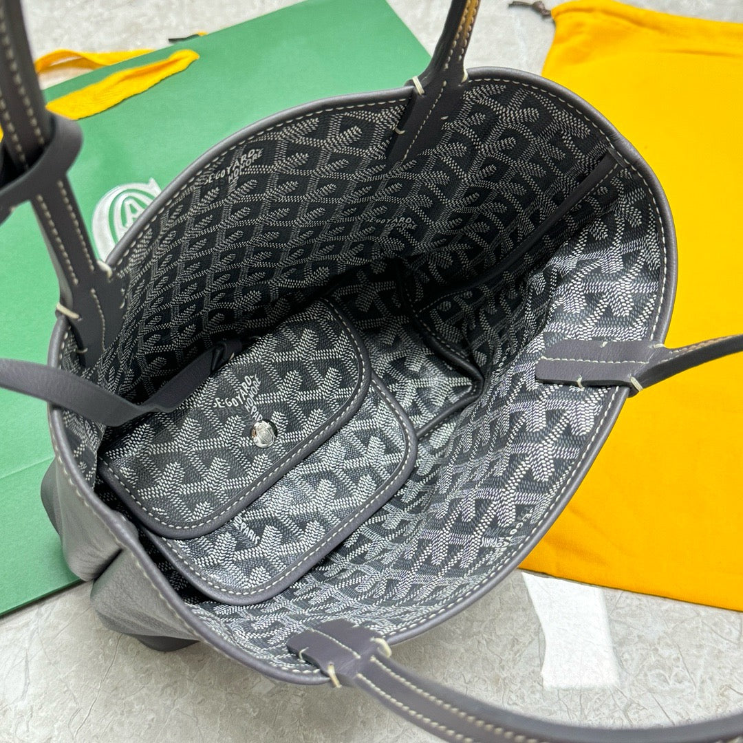 GOYARD 雙面 mini tote bag 灰色