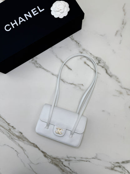 CHANEL Mini Preppy Coco 白色
