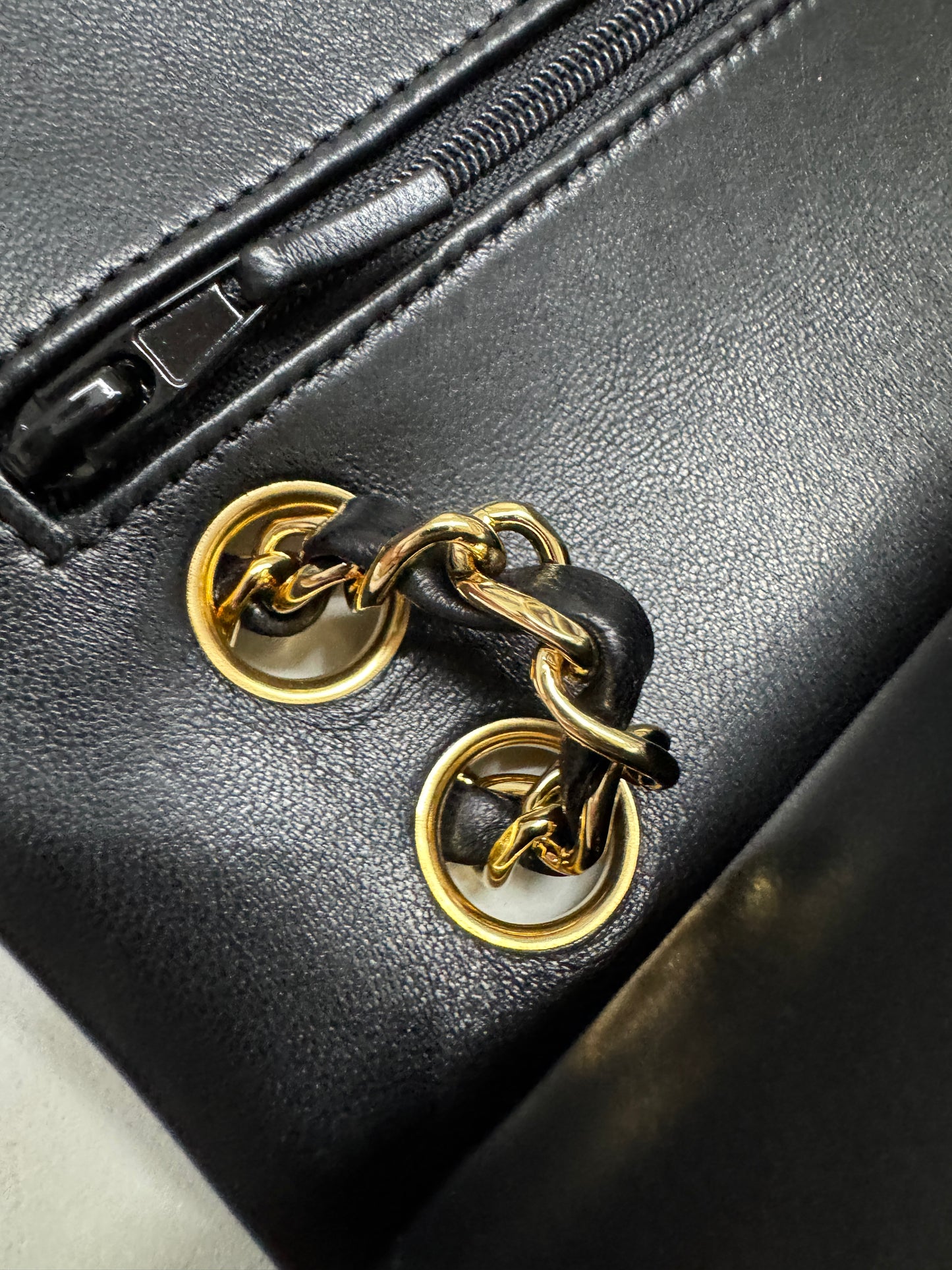 CHANEL Vintage CF23 羊皮 中古款 Lambskin