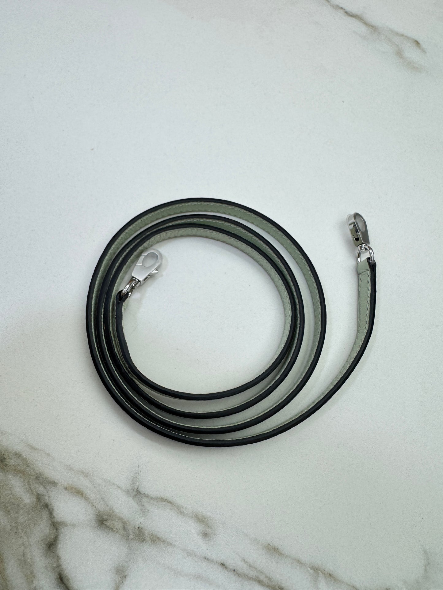 HERMES Mini Bolide 氣泡綠 山羊皮 銀扣 Mysore Vert Fizz PHW