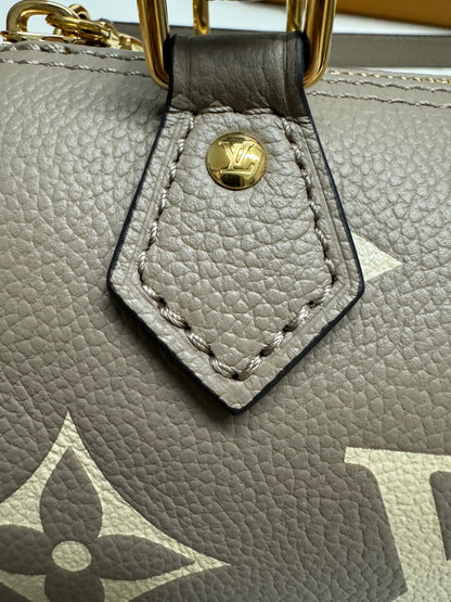 LV Nano Speedy 全皮大象灰