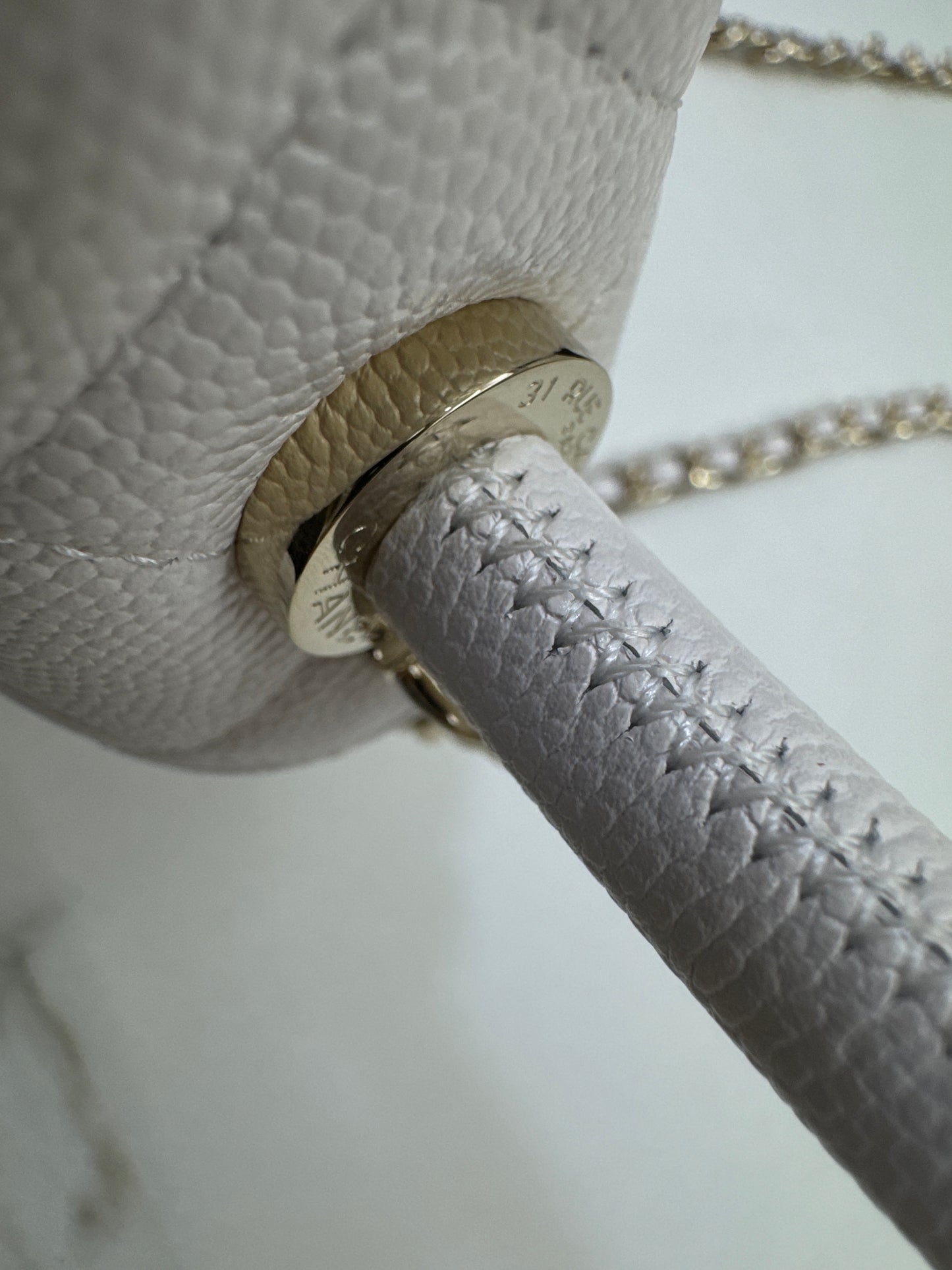 CHANEL Coco Handle Nano 白色