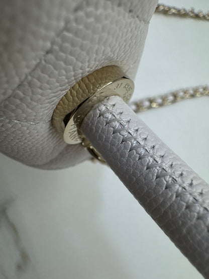 CHANEL Coco Handle Nano 白色