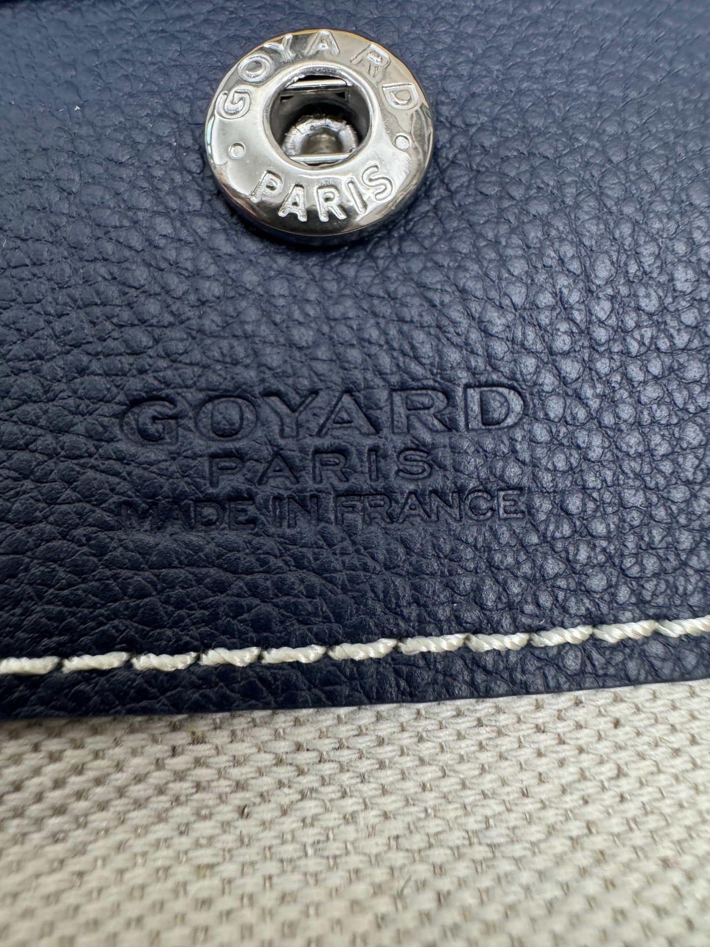 GOYARD Mini Anjour Tote 海軍藍【另配包夾】