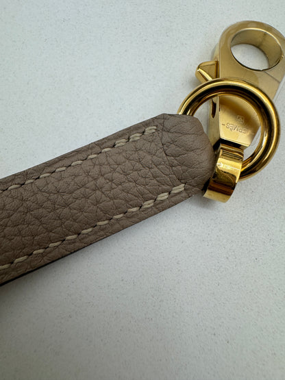 HERMES Kelly 25 斑鳩灰金扣 內縫 Togo 81 Gris Tourterelle GHW