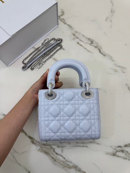 DIOR Mini Lady Dior Shirt Blue