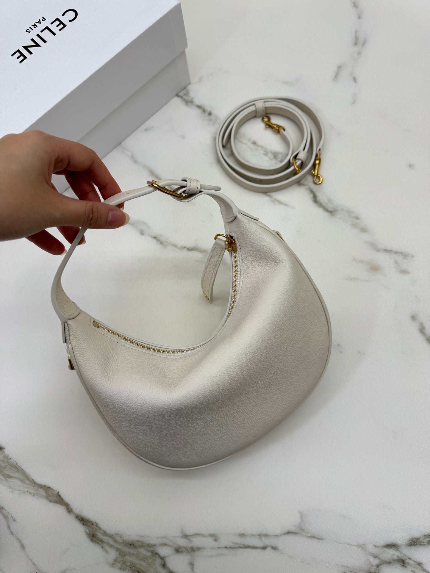 CELINE Teen Lulu 白色