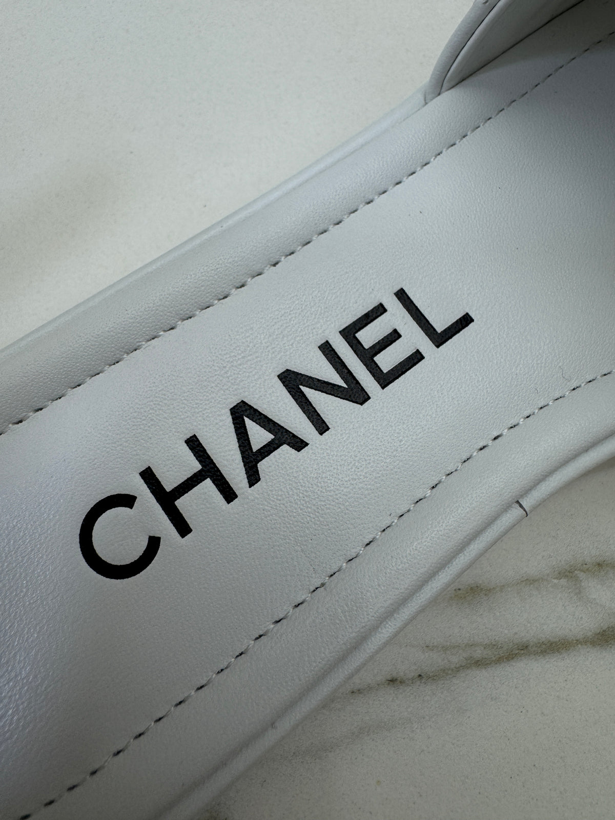 CHANEL 中古康鵬拖鞋