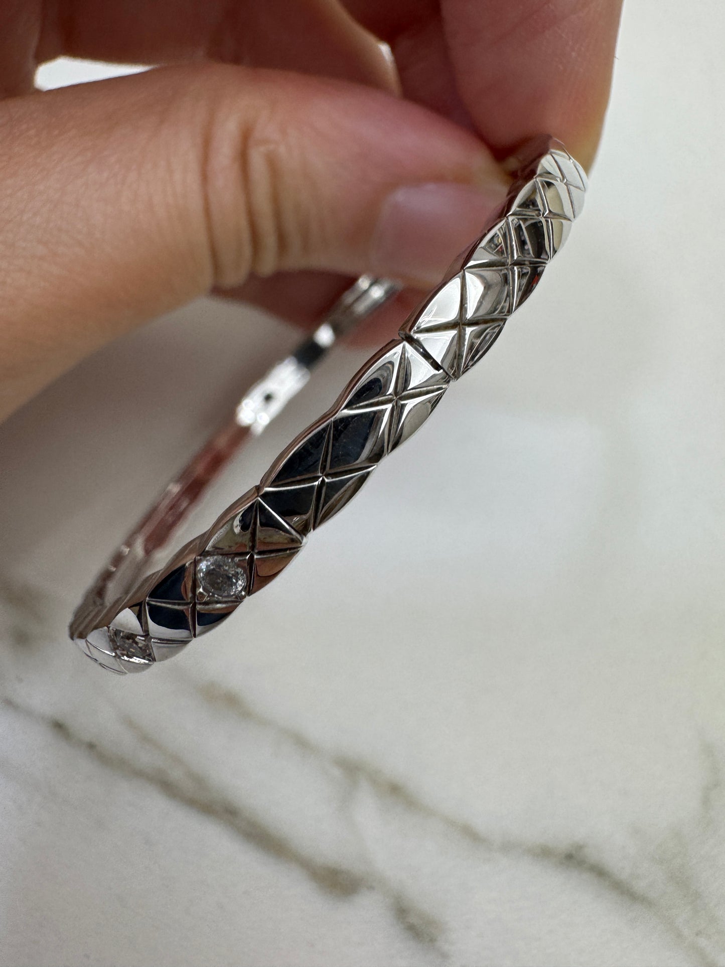 CHANEL Coco Crush Bracelets White Gold