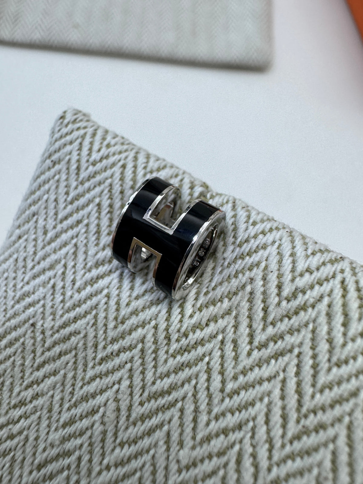 HERMES Mini Pop H 黑銀