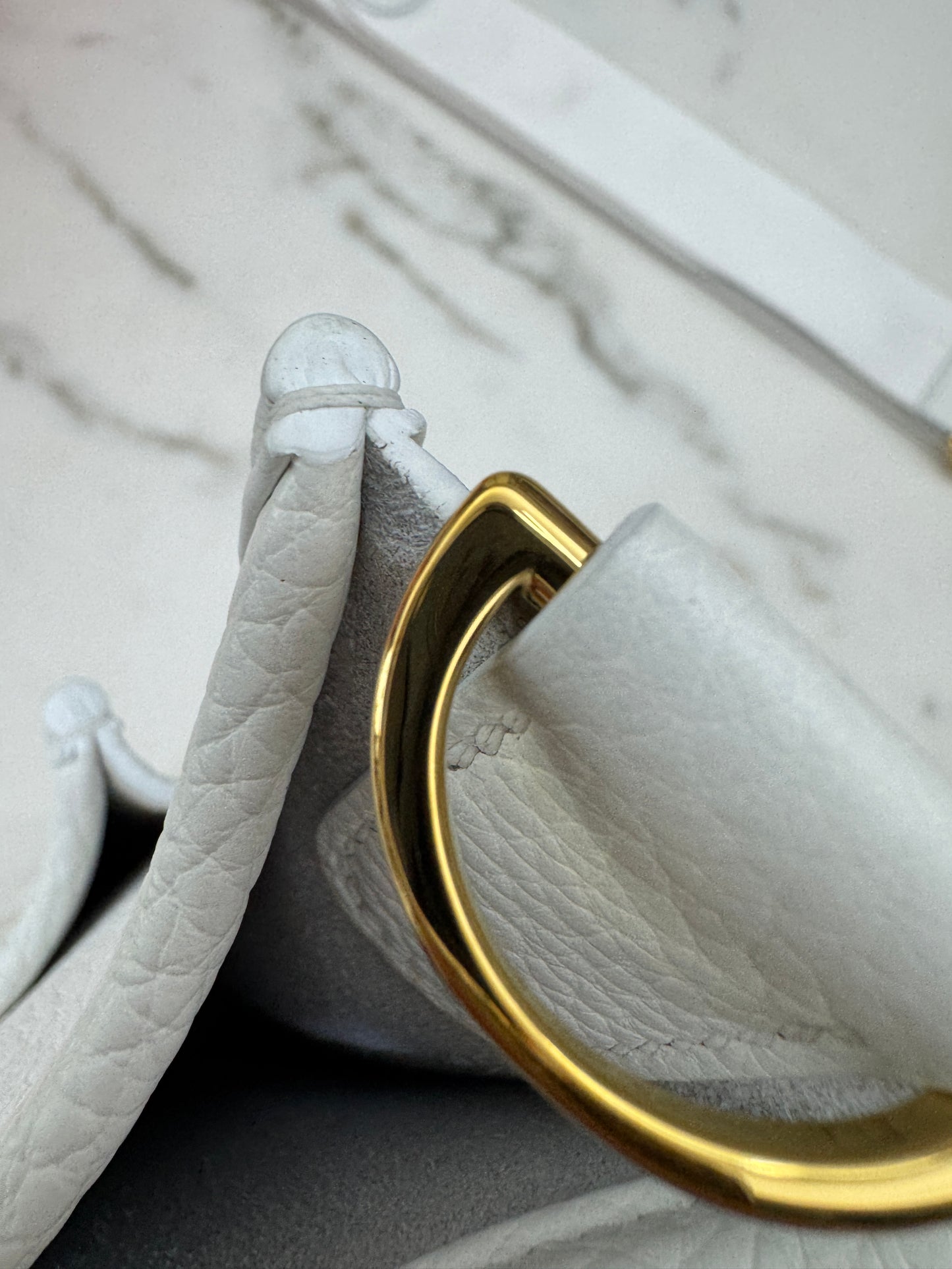 HERMES Evelyn29 新白色金扣 0U New White GHW