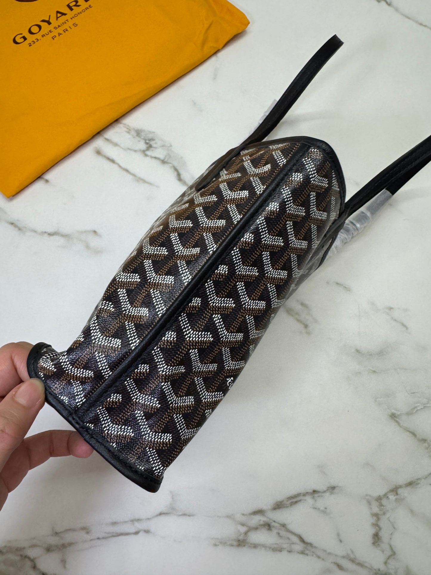 GOYARD 雙面皮款 迷你托特包 Anjour Tote Mini Black