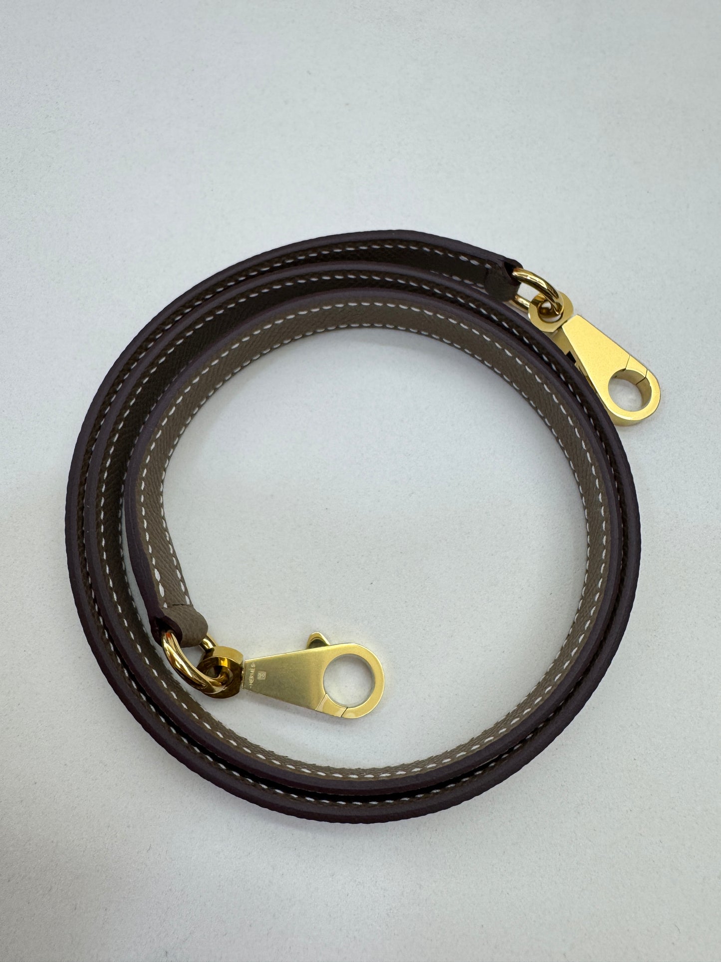 HERMES Bolide 25 大象灰金扣 Epsom Etoupe GHW