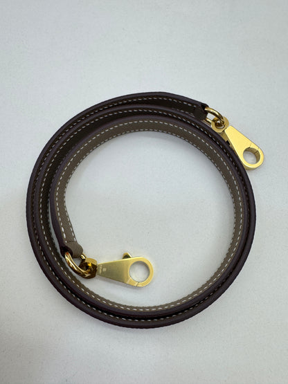 HERMES Bolide 25 大象灰金扣 Epsom Etoupe GHW