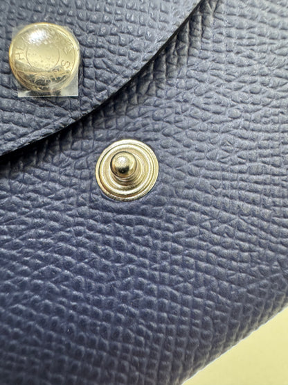 HERMES Calvi Duo 海軍藍 7U Navy Epsom