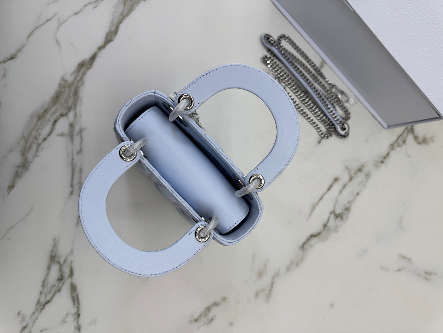 DIOR Mini Lady Dior Shirt Blue