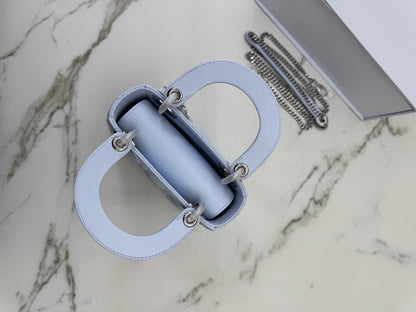 DIOR Mini Lady Dior Shirt Blue