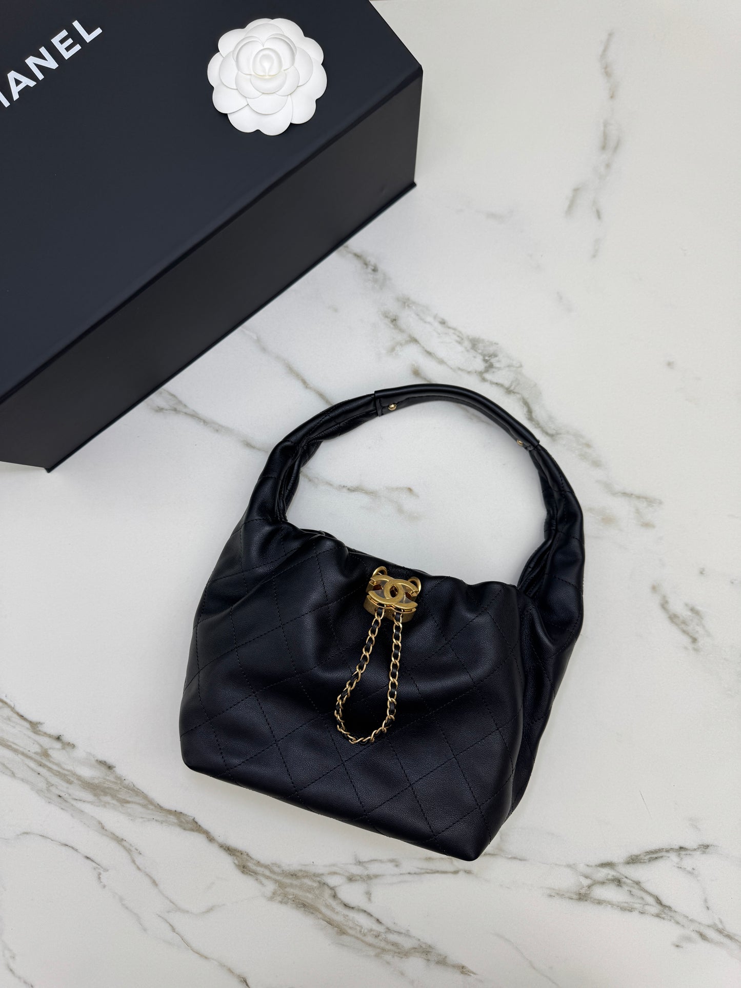 CHANEL 26C Hobo Small 黑色