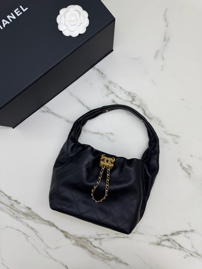 CHANEL 26C Hobo Small 黑色