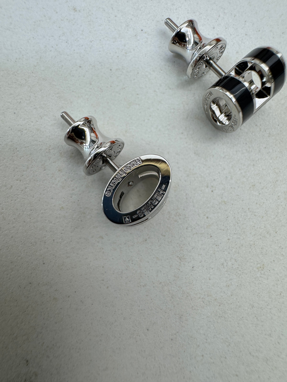 HERMES Mini Pop H 黑銀