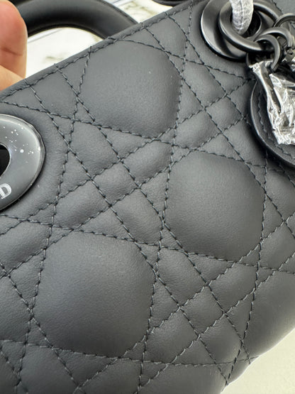 DIOR D-joy Small Matte Black