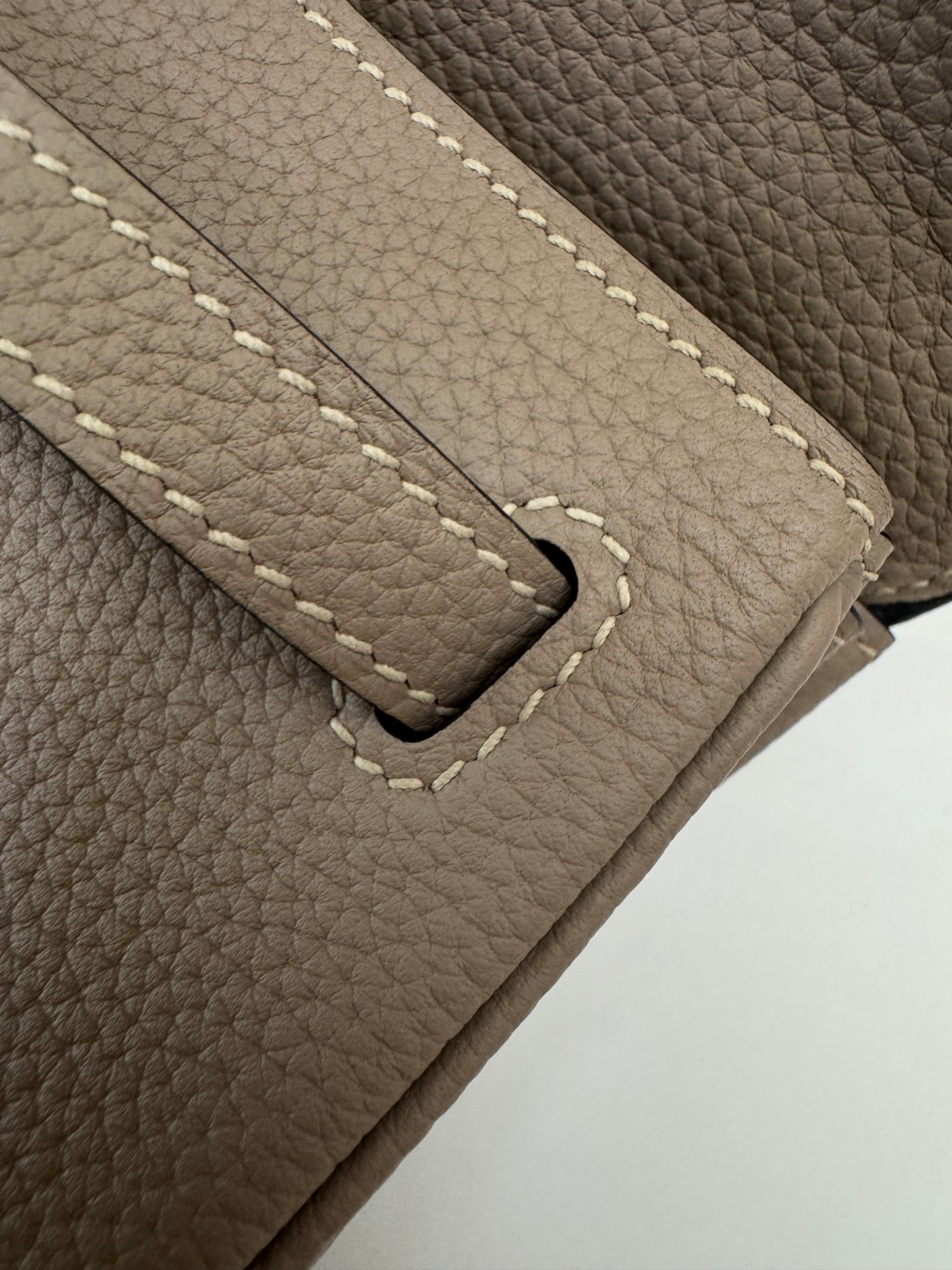 HERMES Kelly 25 斑鳩灰金扣 內縫 Togo 81 Gris Tourterelle GHW