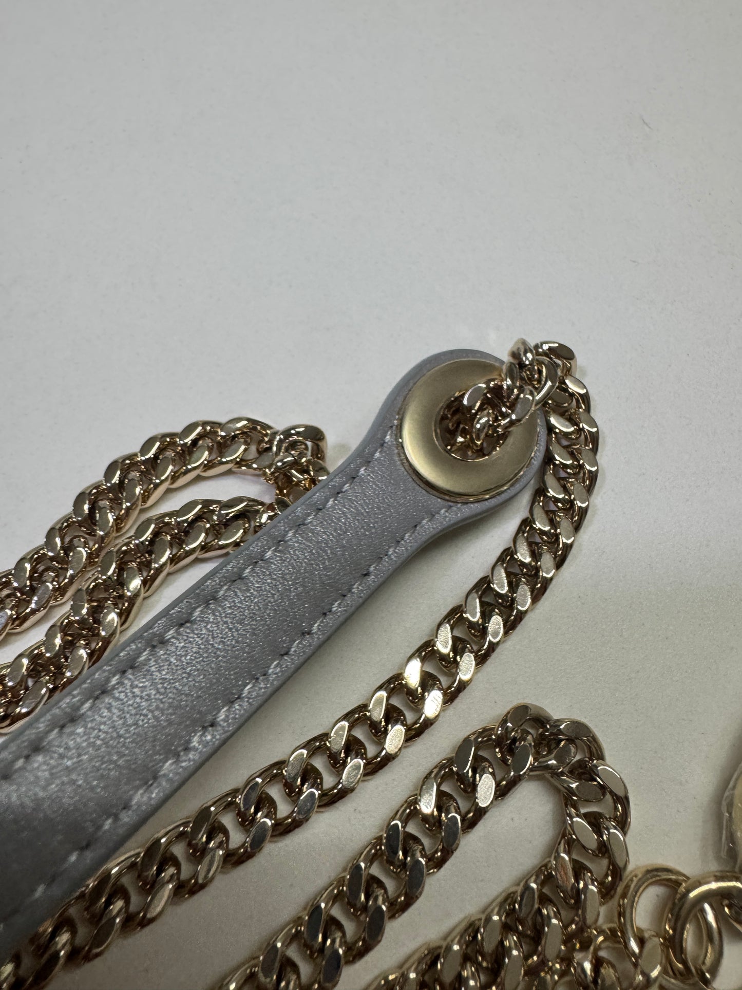 DIOR Lady Dior Mini 珠光灰