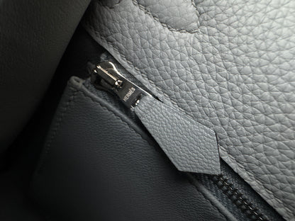HERMES Kelly 25 Togo內縫 木偶灰銀扣 Gris Pantin PHW