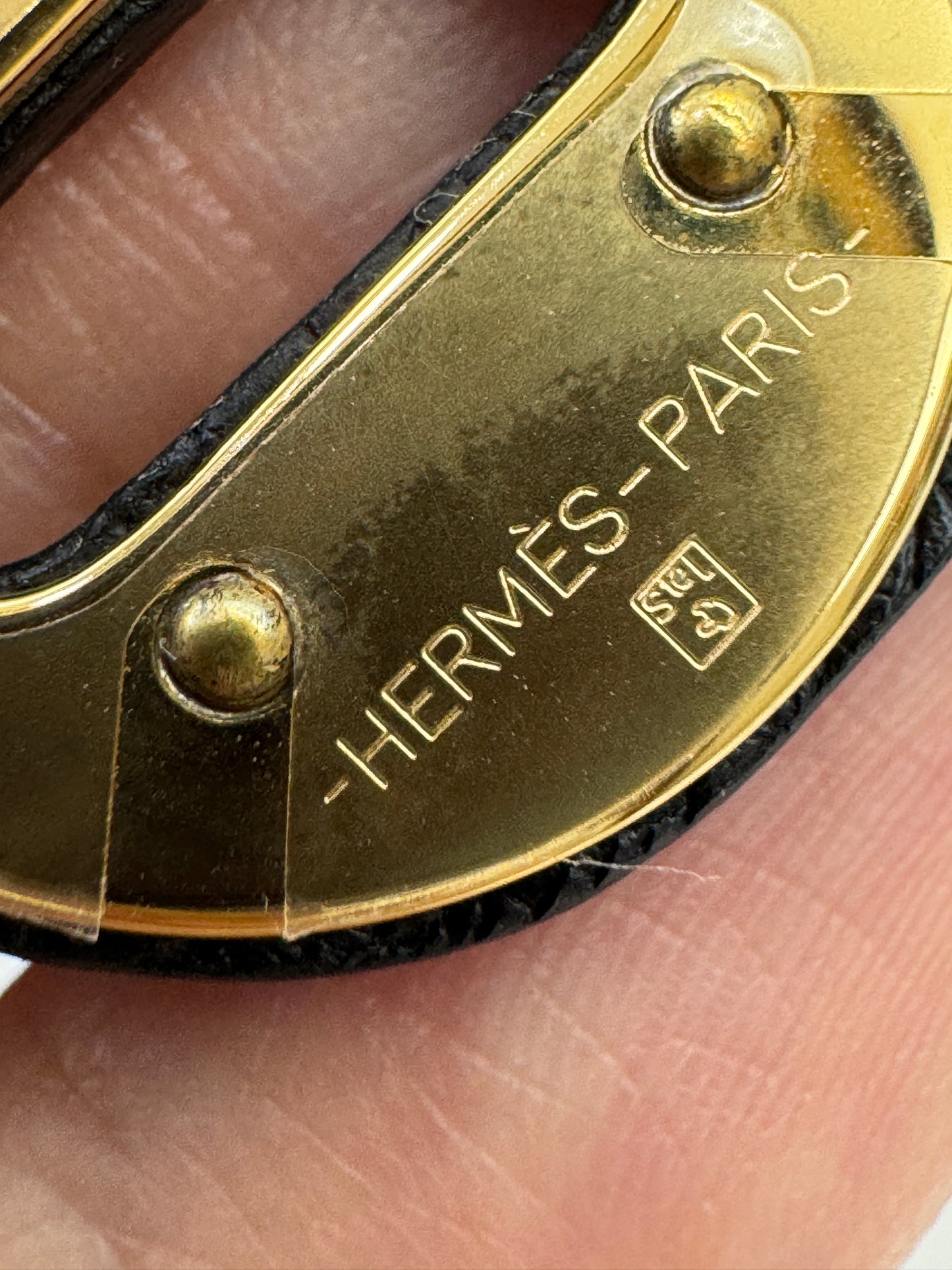 HERMES Mini Lindy II 黑金 Nior TC GHW