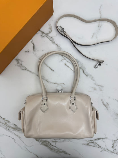 LV Speedy Cargo Vibe 白色油臘皮