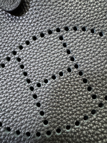 HERMES Mini Evelyn Noir GHW