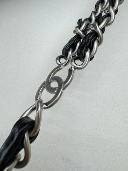 CHANEL 22Bag Backpack 黑銀 Black PHW