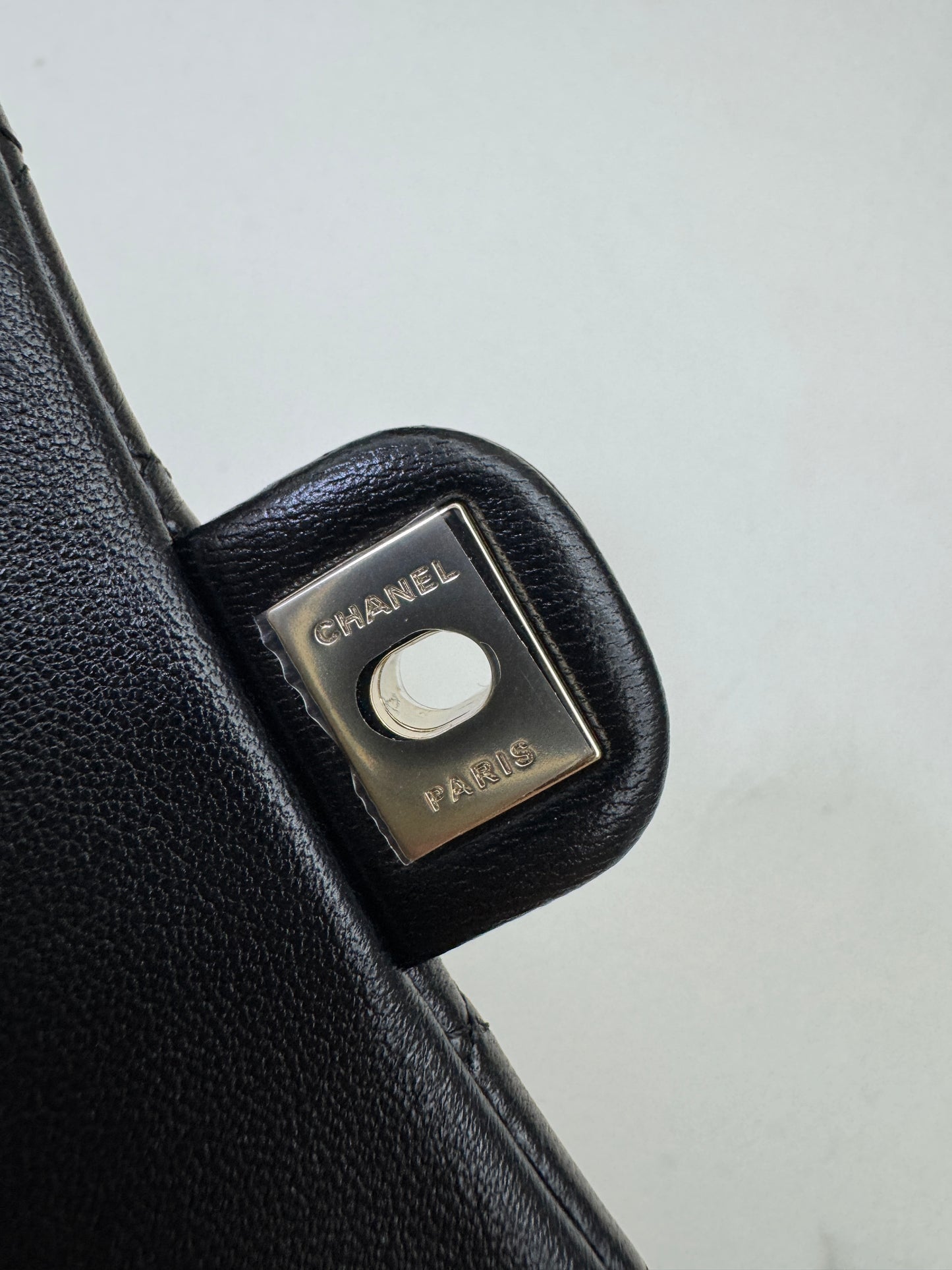 CHANEL 迷你CF包掛 黑色