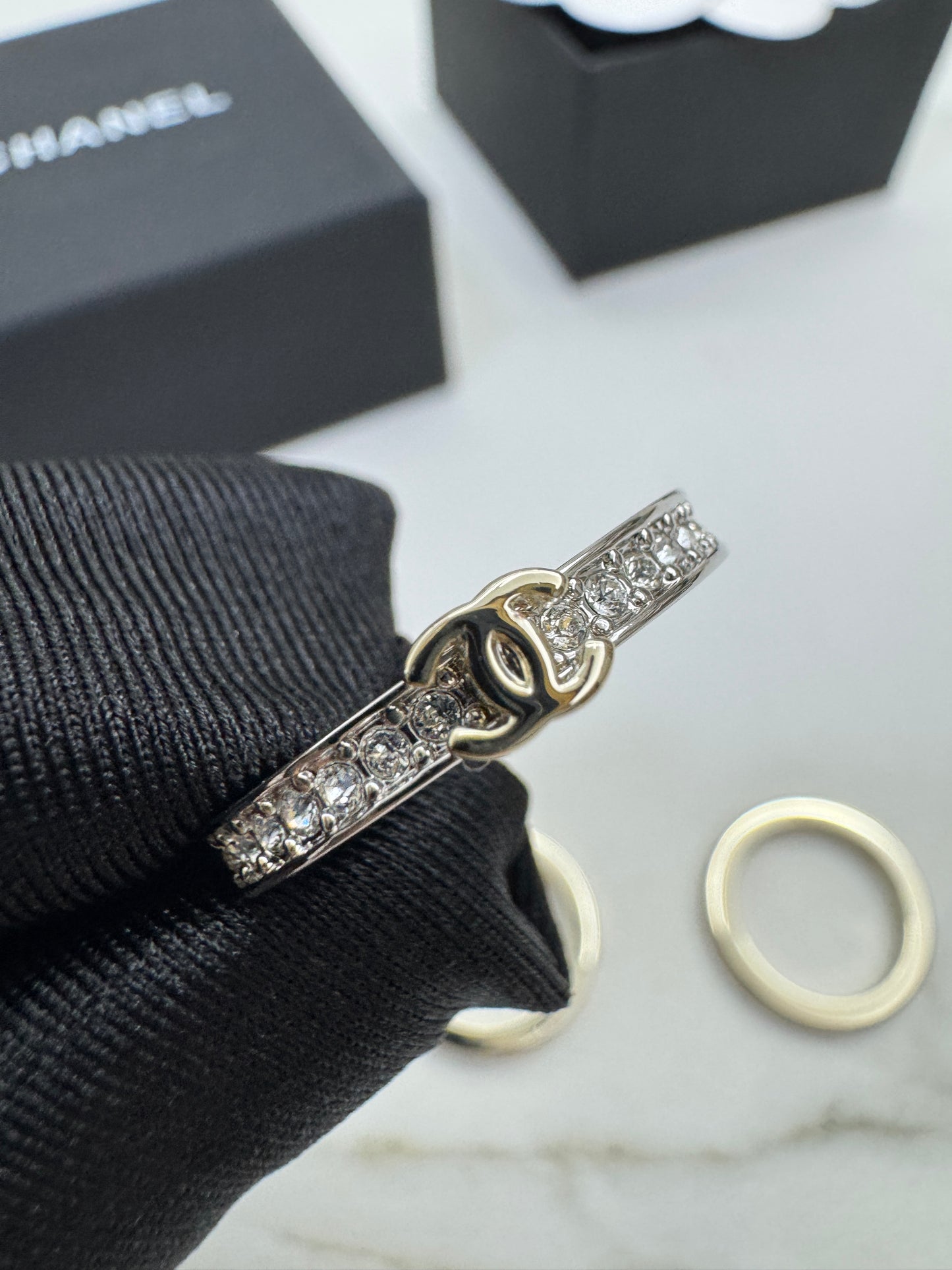 CHANEL 26P 三件套戒指