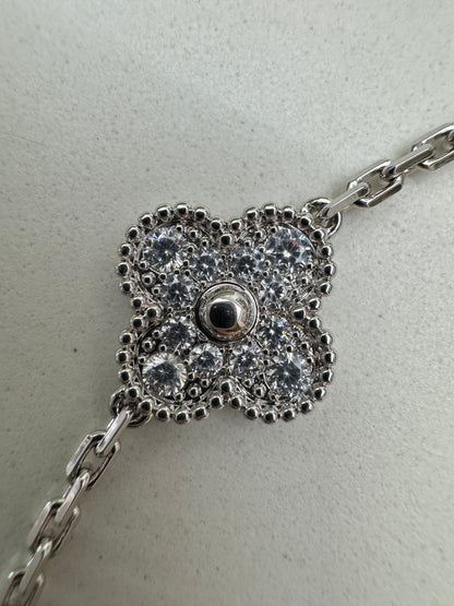 VCA Vintage Alhambra Bracelet 熊貓五花