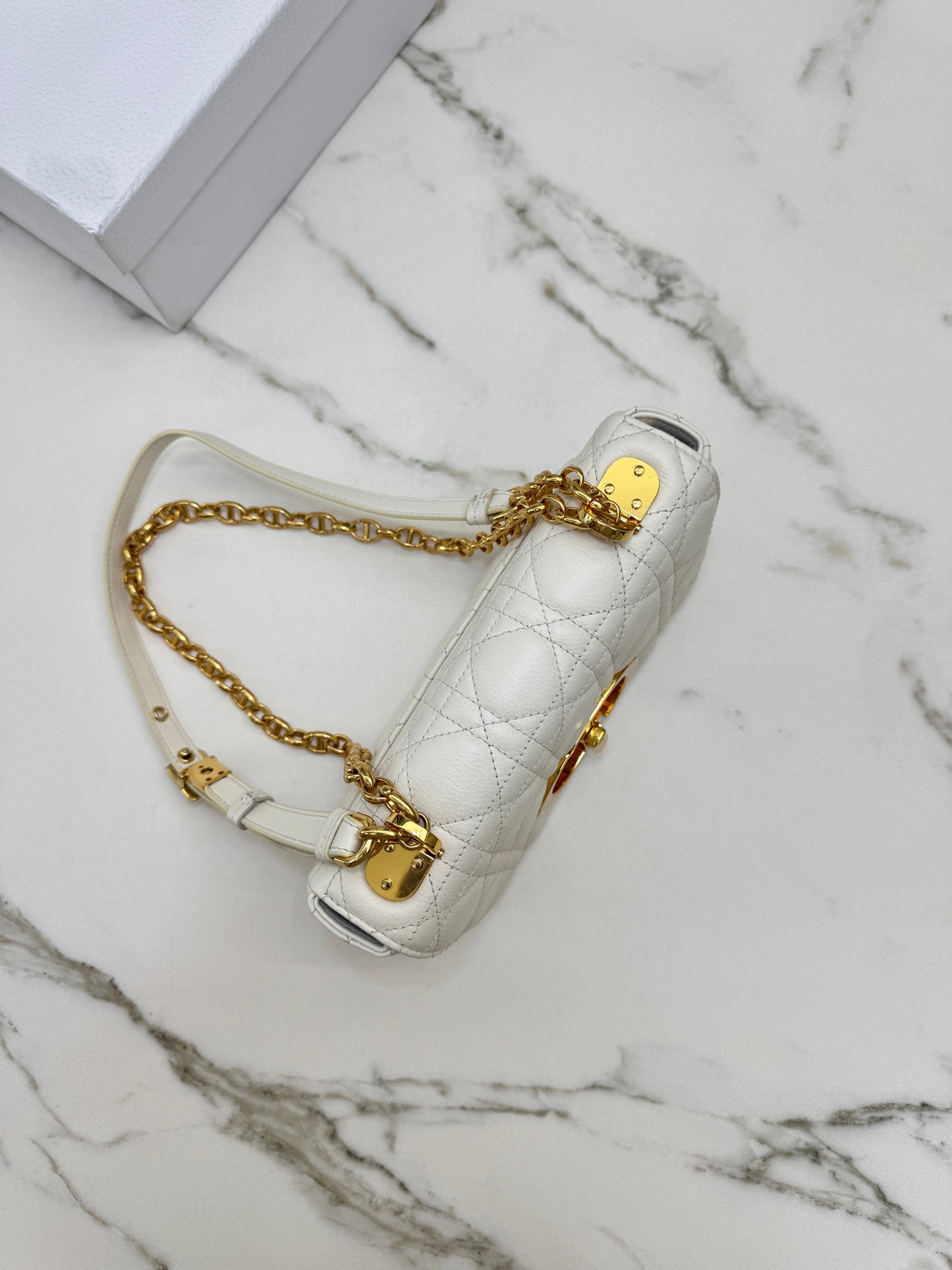DIOR Caro Small 白色