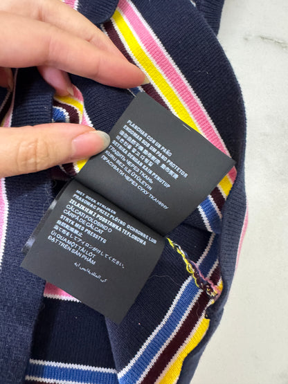 PRADA 彩色條紋針織背心