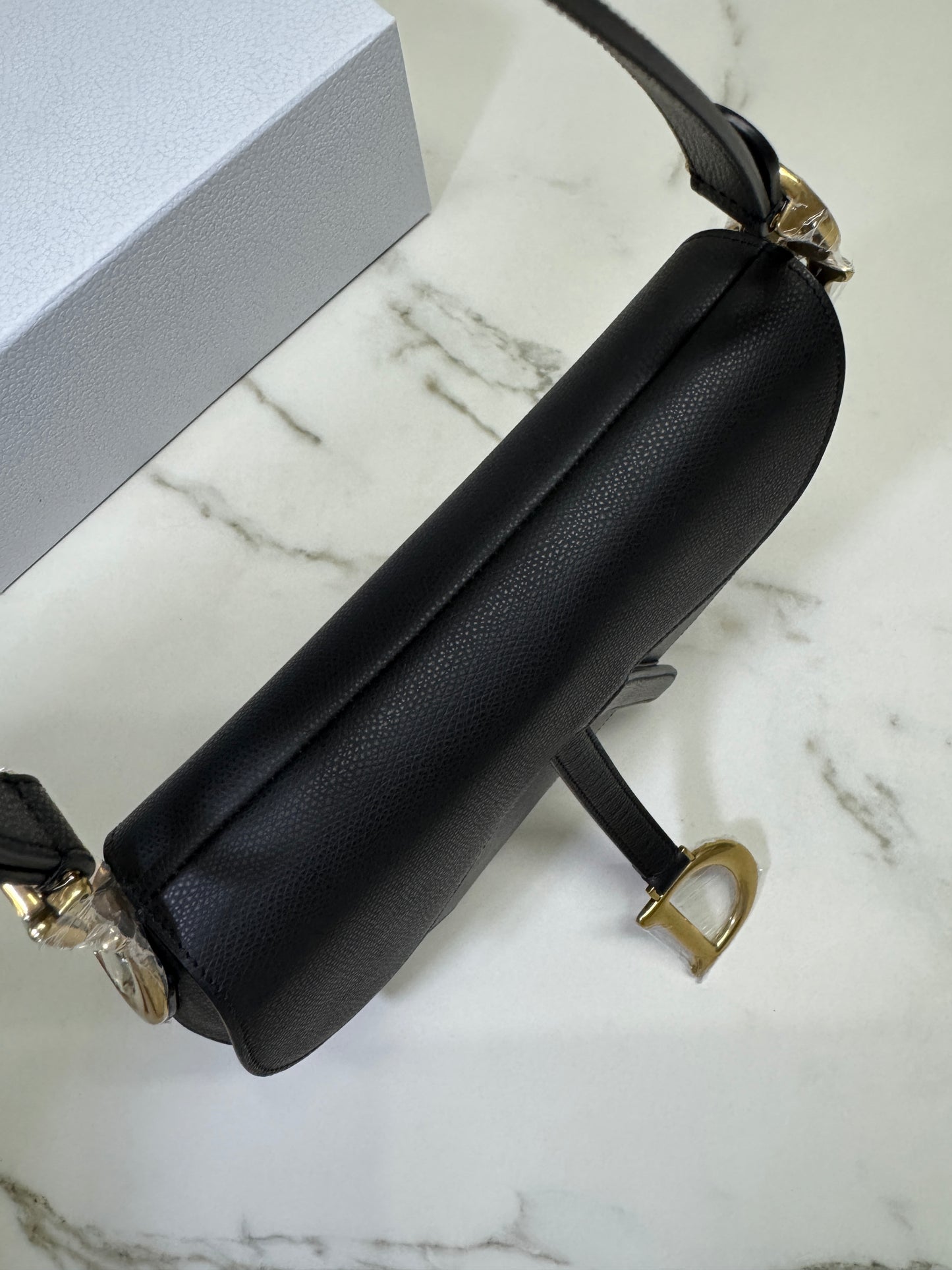 DIOR Saddle Medium Black