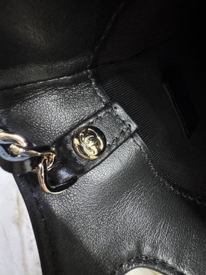 CHANEL 31Bag Nano 油臘牛皮