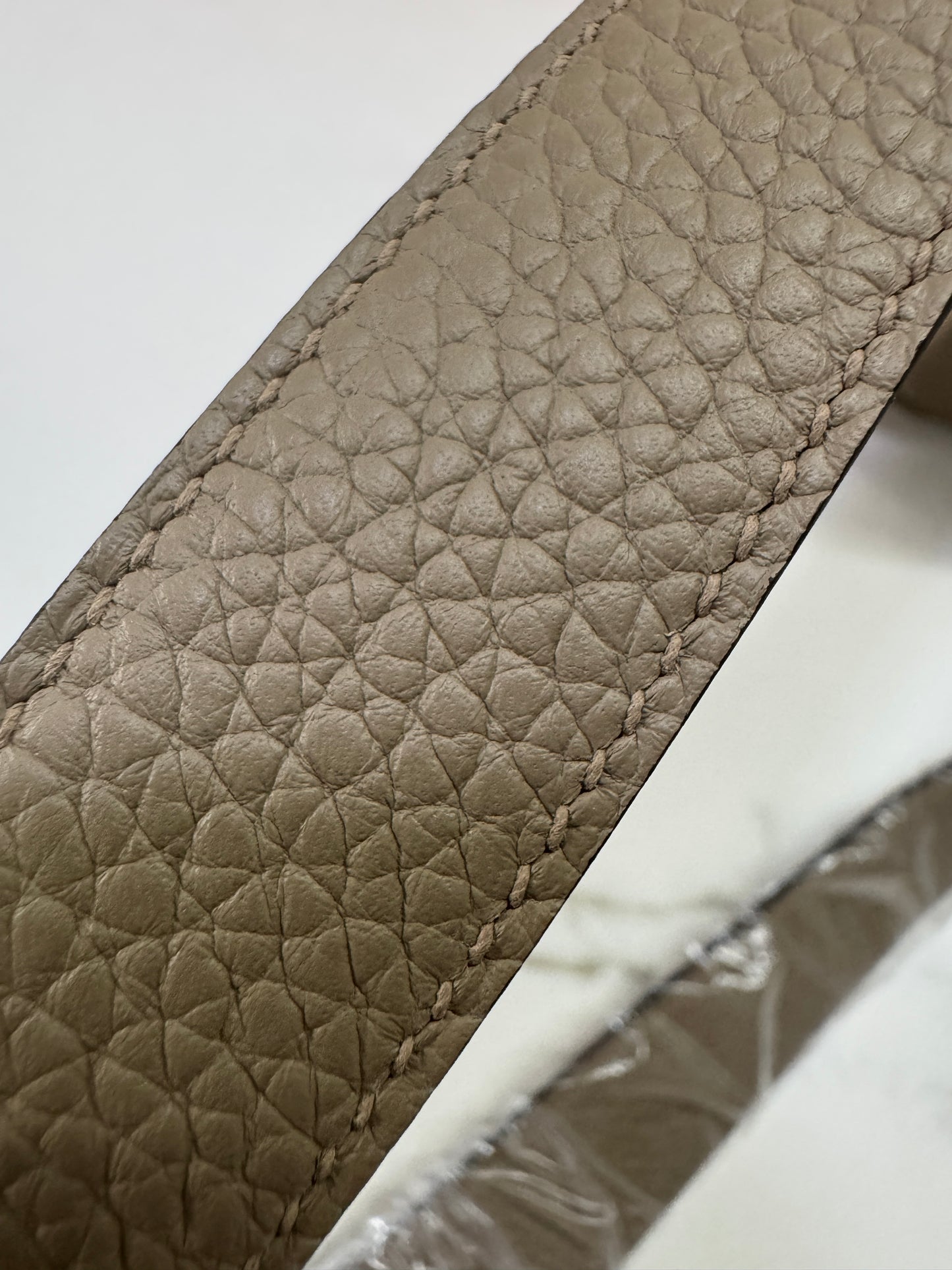 HERMES Mini Lindy II 馬爾淺米 金扣 TC