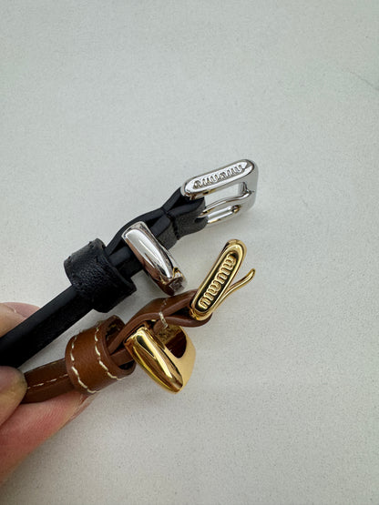 MIU MIU 皮帶1.8cm