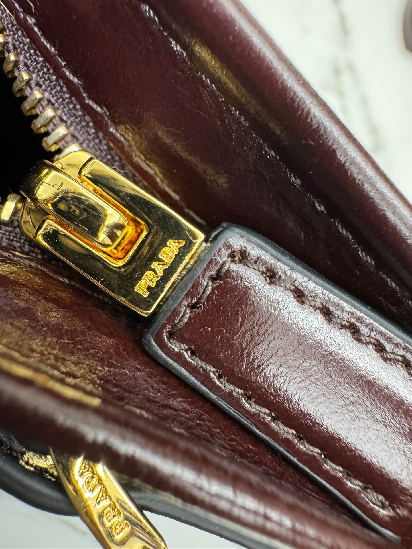 PRADA Bonnie XL Dark Brown (Lux Soft)