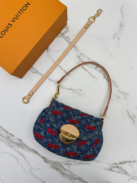 LV X TM Sunset Cherry Denim