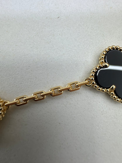 VCA Vintage Alhambra Bracelet 黑玉髓